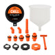 Mishimoto No - Spill Coolant Funnel Kit 15pc Set - My Store