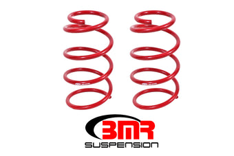 compare product BMR 07-14 Shelby GT500 Front Drag Version Lowering Springs - Red