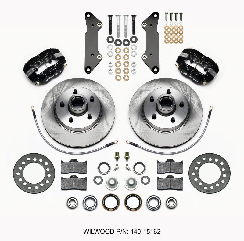 Wilwood Forged Dynalite - M Front Kit 11.88in 1 PC Rotor&Hub Cadillac 1957 - 60 - My Store