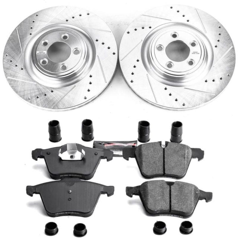 Power Stop 2018 Jaguar XJ Front Z23 Evolution Sport Brake Kit - My Store