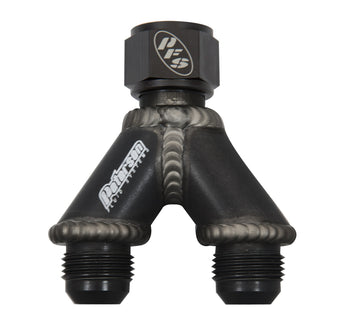compare product Peterson Fluid Systems Y-Manifold -16AN B-Nut To 12/12