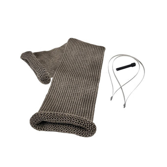 compare product DEI Titanium 4in Knit Exhaust Sleeve - 36in