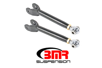 compare product BMR 16-17 6th Gen Camaro Upper Trailing Arms w/ Single Adj. Rod Ends - Black Hammertone