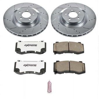 compare product Power Stop 05-10 Chrysler 300 SRT8 Front Z26 Street Warrior Brake Kit