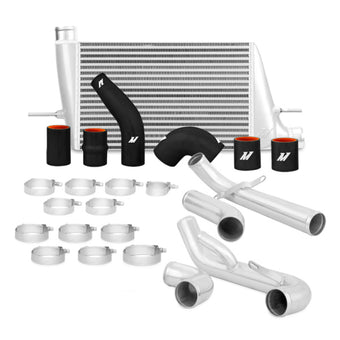 compare product Mishimoto 08+ Mitsubishi Evo X Front-Mount Intercooler Kit - Silver