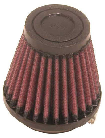 compare product K&N Filter Universal Rubber Filter 2 inch Flange 3 1/8 inch Base, 2 inch Top, 3 inch Height