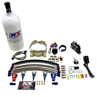 compare product Nitrous Express Three Cyl Proton Nitrous Kit w/2.5lb Bottle