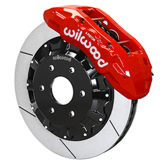 compare product Wilwood 13-18 RAM 1500 4WD Aerolite 6R Kit 5 x 5.50in Hub - 13.38in Drilled & Slotted Rotor - Red