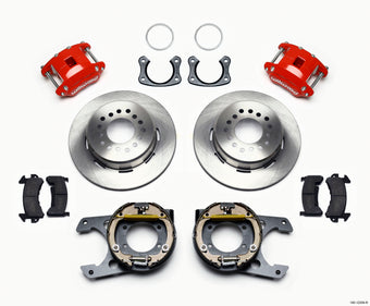 compare product Wilwood D154 P/S Park Brake Kit Red New Big Ford 2.50in Offset