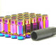 Wheel Mate Muteki SR48 Open End Lug Nuts - Yellow Chrome 12x1.50 48mm - My Store