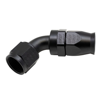 compare product DeatschWerks 10AN Female Flare Swivel 60-Degree Hose End PTFE - Anodized Matte Black