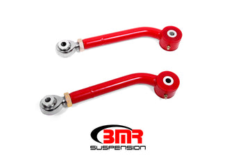 compare product BMR 08-17 Challenger Upper Trailing Arms w/ Single Adj. Poly/Rod Ends - Red