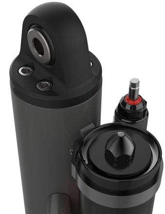 compare product Fox 3.5 Factory Race 3/4in Shaft 5-Tube External Bypass 18in Piggyback Shock - Left