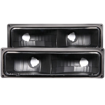 compare product ANZO 1988-1998 Chevrolet C1500 Euro Parking Lights Black
