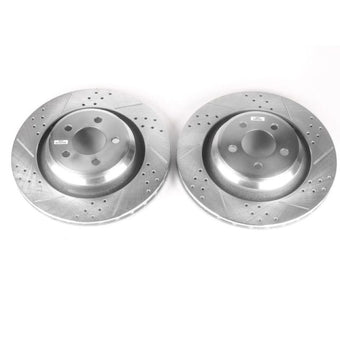 compare product Power Stop 05-10 Chrysler 300 Rear Evolution Drilled & Slotted Rotors - Pair