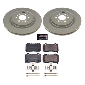 compare product Power Stop 04-07 Cadillac CTS Rear Z17 Evolution Geomet Coated Brake Kit