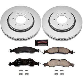 compare product Power Stop 07-09 Ford Expedition Front Z17 Evolution Geomet Coated Brake Kit