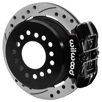 compare product Wilwood Chevy Monte Carlo Forged 4 Piston DynaPro Black Caliper HP32 VV D&S Rotor - 11.00x0.81