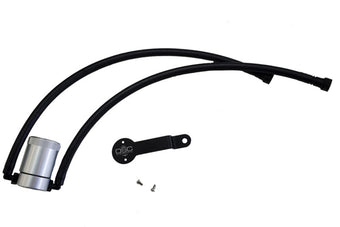 compare product J&L 14-18 Chevy/GM Truck/SUV 5.3L V8 Driver Side Oil Separator 3.0 - Clear Anodized