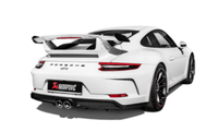 Akrapovic 2018 Porsche 911 GT3 (991.2) Slip - On Race Line (Titanium) w/o Tail Pipe Set - My Store