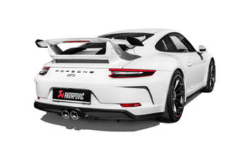 compare product Akrapovic 2018 Porsche 911 GT3 (991.2) Slip-On Race Line (Titanium) w/o Tail Pipe Set