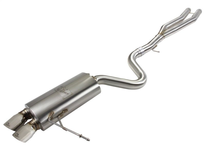 aFe MACHForce Exhaust Cat - Back SS - 304 w/ Polished Tips 07 - 13 BMW 328i (E92/93) L6 3.0L Non - Turbo - My Store