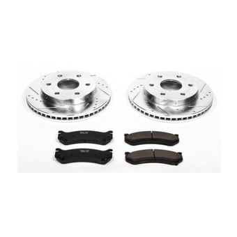 compare product Power Stop 02-06 Cadillac Escalade Front Z23 Evolution Sport Brake Kit