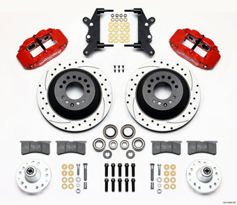 compare product Wilwood Narrow Superlite 6R Frt Hub & 1PC Rtr Kit 12.88in Drilled -Red 60-68 Ford/Mercury Full Size