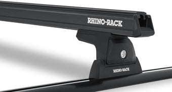compare product Rhino-Rack Heavy Duty 65in 2 Bar Roof Rack w/Tracks - Black