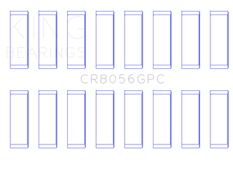 compare product King Engine Bearings Ford 6.7 Power Stroke V8 Diesel (Size 0.26) Connecting Rod Bearing Set