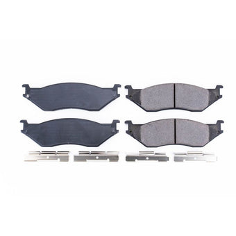 compare product Power Stop 2002 Ford E-550 Econoline SD Front or Rear Z17 Evolution Ceramic Brake Pads w/Hardware