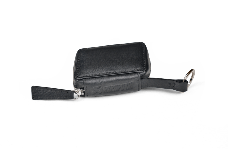 Akrapovic Leather Car Key Case - Black - My Store