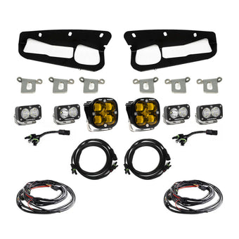 compare product Baja Designs 2021+ Ford Bronco Amber SAE Fog Pocket Kit