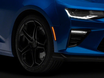 compare product Raxiom 16-23 Chevrolet Camaro Axial Series LED Front and Rear Side Markers- Smoked