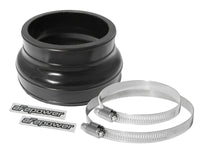 aFe Magnum FORCE CAI Univ. (4 - 1/4in ID to 3 - 1/2in ID x 2 - 1/2in L) Straight Reducing Coupler - Black - My Store