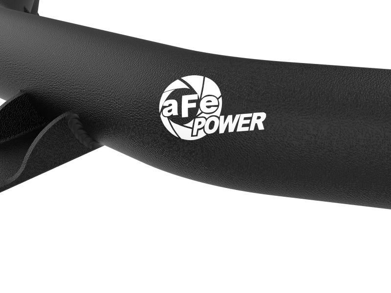 aFe 21 - 22 Ford Bronco V6 - 2.7Ltt BladeRunner Alum Hot Charge Pipe - Black - My Store