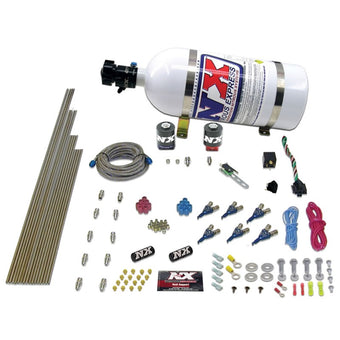 compare product Nitrous Express 6 Cyl Alcohol Nitrous Kit (150-375HP) w/15lb Bottle