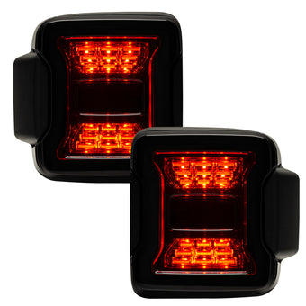 compare product Oracle Jeep Wrangler JL Black Series LED Tail Lights