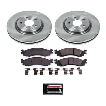 compare product Power Stop 2010 Ford Taurus Front Semi-Coated Rotor Kit