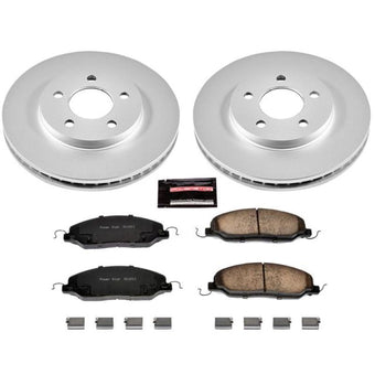 compare product Power Stop 05-10 Ford Mustang Front Z17 Evolution Geomet Coated Brake Kit