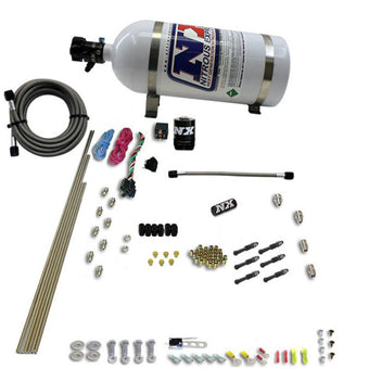 compare product Nitrous Express 6-Cyl Dry Direct Port Nitrous System 15lb Bottle