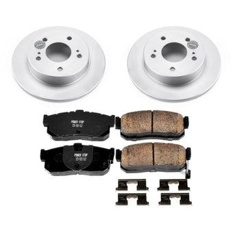 compare product Power Stop 89-94 Nissan Maxima Rear Z17 Evolution Geomet Coated Brake Kit
