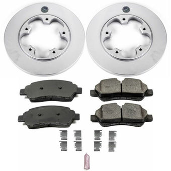 compare product Power Stop 15-19 Ford Transit-150 Rear Z17 Evolution Geomet Coated Brake Kit