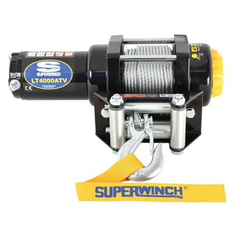 compare product Superwinch 4000 LBS 12V DC 3/16in x 50ft Steel Rope LT4000 Winch