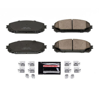 compare product Power Stop 14-15 Jeep Cherokee Front Z23 Evolution Sport Brake Pads w/Hardware