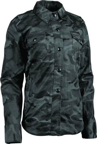 compare product Speed and Strength Speed Society Armored Moto Shirt Womens Camouflage - Medium