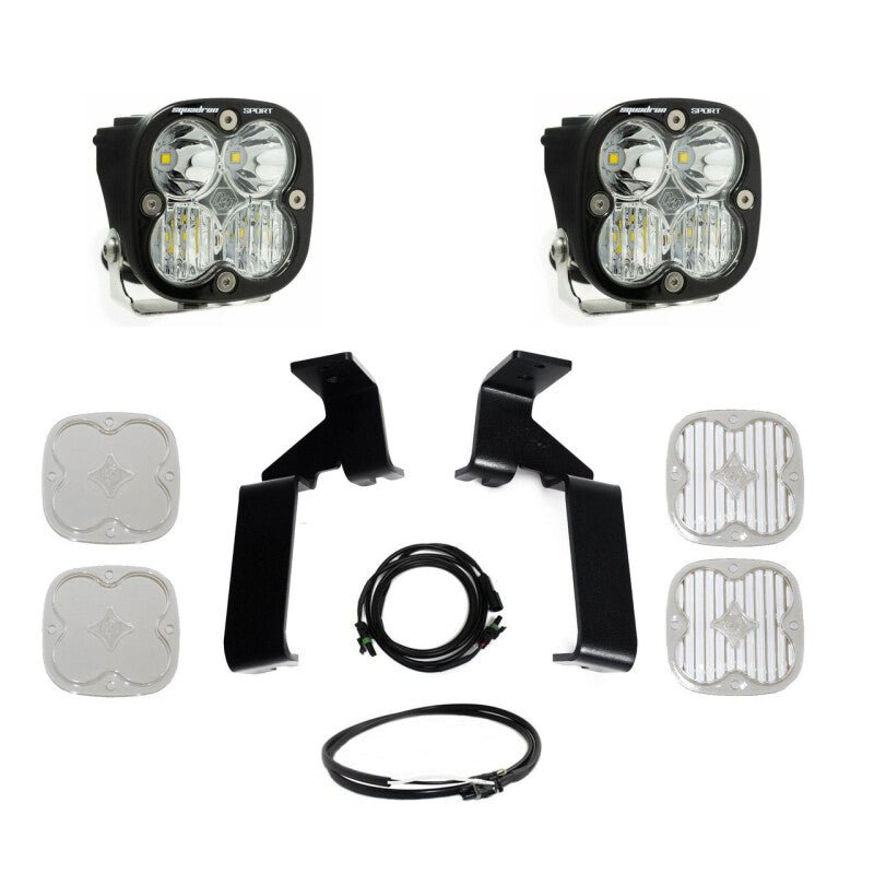 Baja Designs 21 - 25 Ford Raptor (Base/37/R) Squadron Sport A - Pillar Kit - My Store