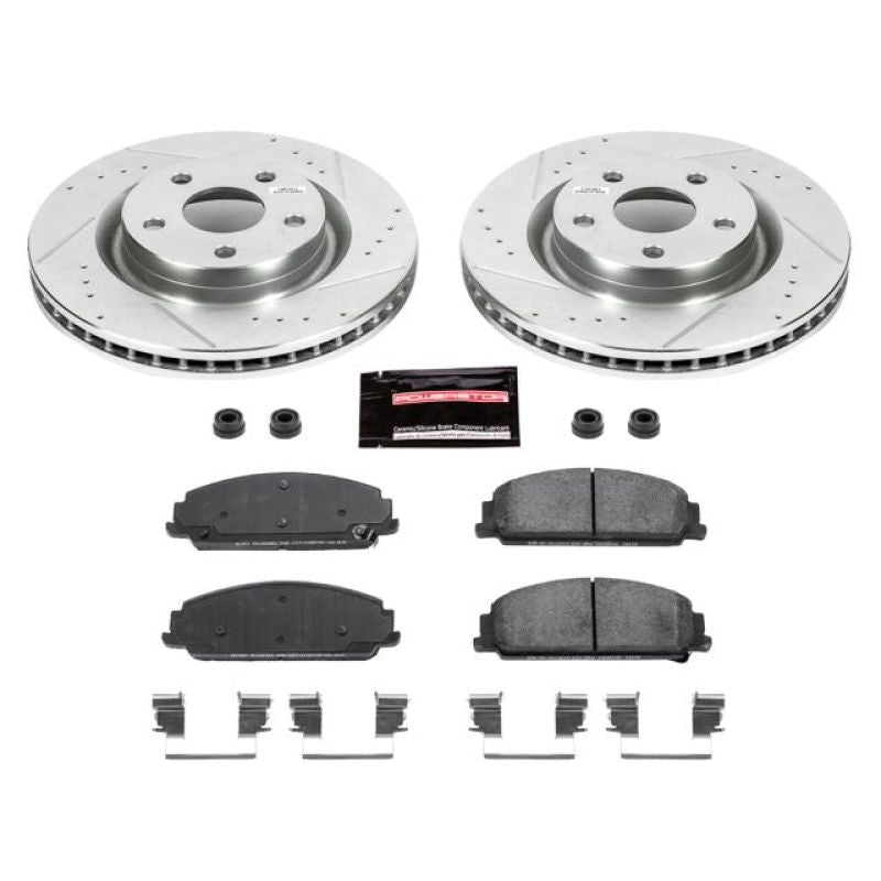 Power Stop 08 - 09 Pontiac G8 Front Z23 Evolution Sport Brake Kit - My Store