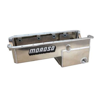 compare product Moroso Small Block Ford 351W Fox Body Mustang External -16AN Wet Sump Aluminum Oil Pan