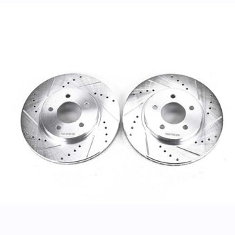 compare product Power Stop 05-12 Ford Escape Front Evolution Drilled & Slotted Rotors - Pair